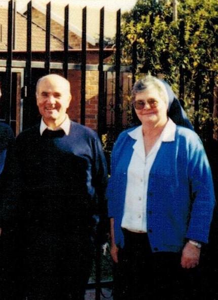 Father Michael and Sister Majella at the Soweto convent (Provided photo)