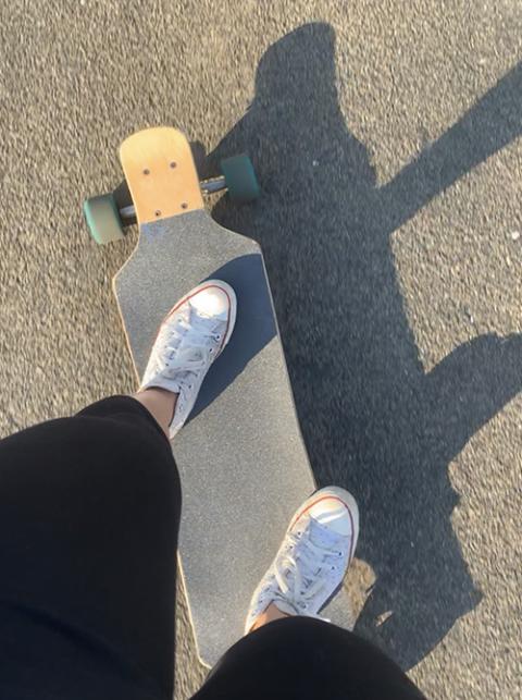 I have a bike in New York City, and I keep my longboard in Connecticut, but I miss riding it to my university every day. During the Easter break, I got to ride around my neighborhood and with my friends. (Celina Kim Chapman) I have a bike in New York City, and I keep my longboard in Connecticut, but I miss riding it to my university every day. During the Easter break, I got to ride around my neighborhood and with my friends. (Celina Kim Chapman)