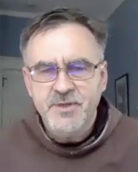 Franciscan Fr. Jacek Orzechowski, pastor of Immaculate Conception Parish in Durham, North Carolina (EarthBeat screenshot)