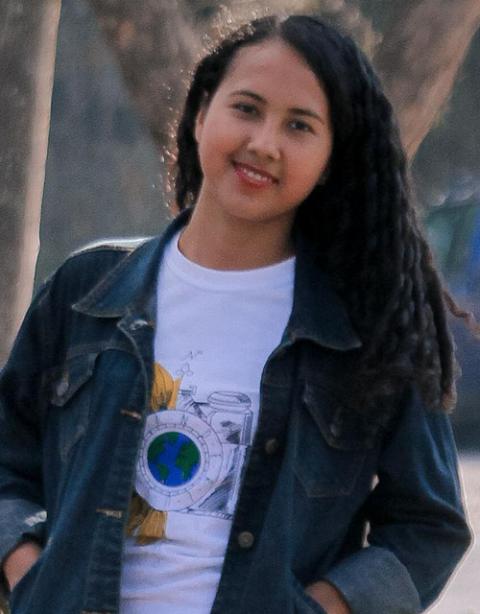 Gelen López, a 24-year-old communicator from La Libertad who coordinates a Generación Romero youth group (Provided photo)