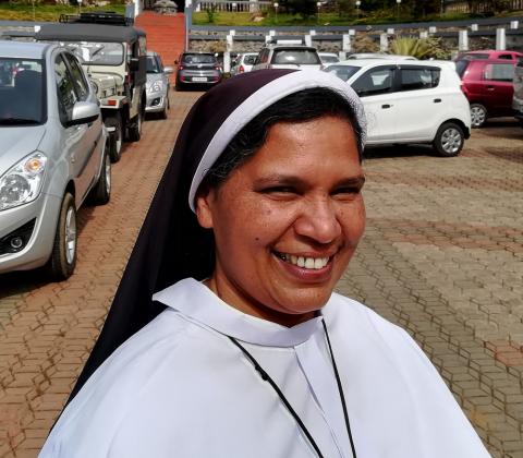 Sr. Lucy Kalappura in 2019 (GSR file photo)