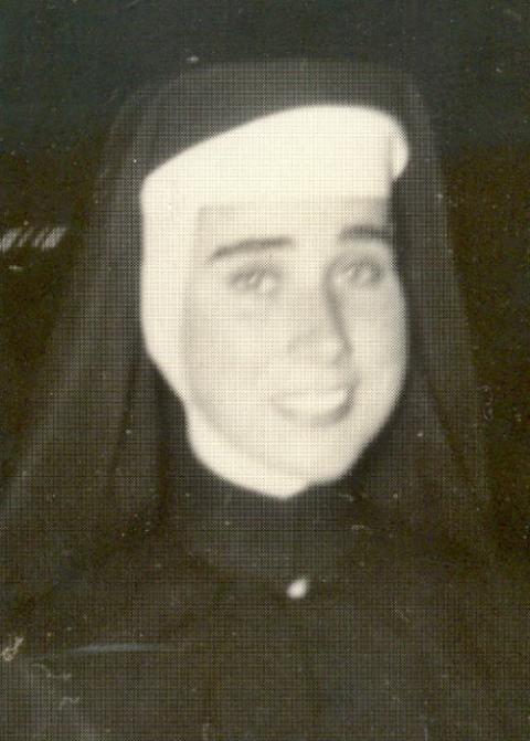 Sr. Mary Flood during her profession of vows as a Sister of St. Dominic of Blauvelt, New York, in June 1966 (Courtesy of Sr. Mary Flood) Sr. Mary Flood during her profession of vows as a Sister of St. Dominic of Blauvelt, New York, in June 1966 (Courtesy of Sr. Mary Flood)