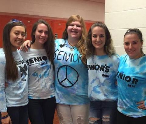 My childhood friends and me in our senior year of high school for spirit week in 2016. It is still unfathomable to me that we're still friends today, and we're closer than we've ever been. (Provided photo)