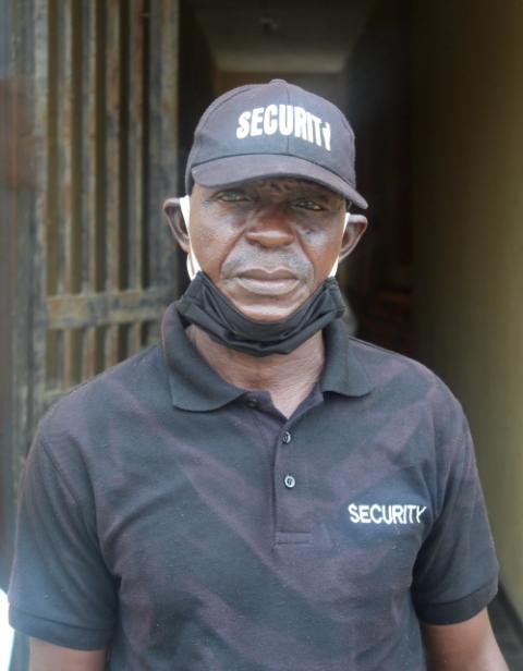 Emeka Ogbu, the chief security officer of Bethlehem Girls College (Kelechukwu Iruoma) Emeka Ogbu, the chief security officer of Bethlehem Girls College (Kelechukwu Iruoma)