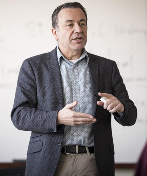 Petros Vamvakas, a professor of political science at Emmanuel College, has worked with Sr. Janet Eisner for years as a member of the faculty senate. (Courtesy of Emmanuel College) Petros Vamvakas, a professor of political science at Emmanuel College, has worked with Sr. Janet Eisner for years as a member of the faculty senate. (Courtesy of Emmanuel College)