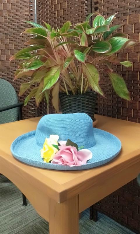 Sister Lorraine's hat (Honorine Uwimana) Sister Lorraine's hat (Honorine Uwimana)