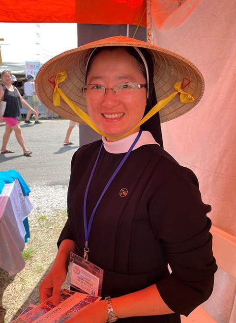 Sr. Tuyet-Mai Nguyen is a vocation director of Daughters of Our Lady of the Holy Rosary. (Peter Tran) Sr. Tuyet-Mai Nguyen is a vocation director of Daughters of Our Lady of the Holy Rosary. (Peter Tran)