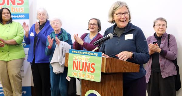 Sr. Simone Campbell isn't sure what's next, but knows the Spirit will lead her