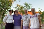 Assumption Sisters of Chaparral, New Mexico, from left: Sister Nha Trang, Sister Diana, Sister Chabela and Sister Tere (Samantha Kominiarek)