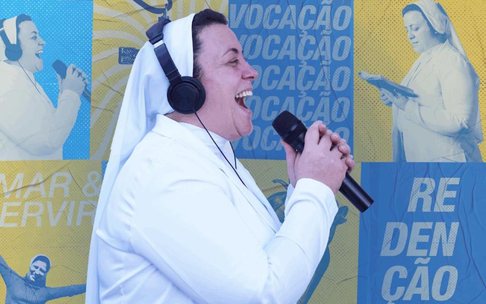 Brazilian Sister Marizele Isabel Cassiano Rego is seen in an undated photograph. Two Brazilian nuns have gone viral worldwide after a May 28, 2025, video showed them beatboxing and dancing hip hop on Catholic TV -- drawing comparisons to a real-life "Sister Act." (OSV News/courtesy Copiosa Redenção)
