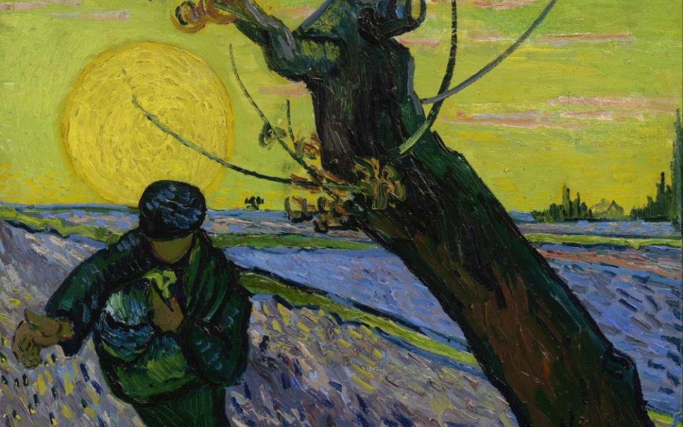 "The Sower" (1888) by Vincent van Gogh (Artvee)