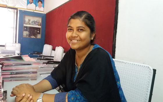 Sr. Robancy Amal Helen, a member of the Idente Missionaries (Religious Institute of Christ the Redeemer) works for the rights of Dalit Christians, especially women, in the southern Indian state of Tamil Nadu. (Courtesy of Robancy Amal Helen)