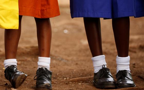 Girls in Nairobi, Kenya, in March 2018 (CNS/Reuters/Jonathan Ernst)
