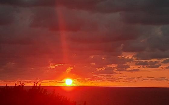 Last night, I went for a meditative walk along the shore of the Cantabrian Sea, where I live, and I could see how the surface of the calm sea — which on the horizon was joined with the sky, with many stars — was like an immense beauty that could not help but speak to me of the face of God, the face of my sisters.   And as my prayerful walk continued, my heart was drawn to Ukraine, to the horror of an unjust and cruel war, as all wars are. And I could see, with the eyes of my soul, the frozen skin of our sis