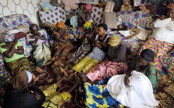 A group of women survivors in a therapy group at the Tulizeni Center in Goma, Democratic Republic of Congo (Courtesy of María de Lourdes López Munguía)