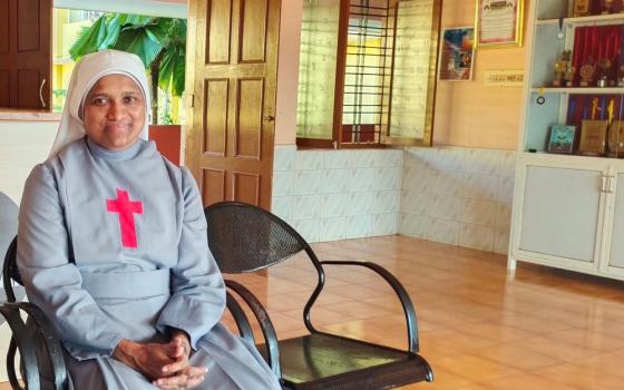 Sr. Bincy Parambakathu, superior of the Daughters of St. Camillus, manages Jeevadaan center in Mangaluru, India. (GSR photo/Thomas Scaria)