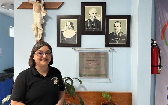 Sr. Lidia Mara Silva de Souza at Casa Mambré in the municipality of Iztapalapa in Mexico City in March (Luis Donaldo González)