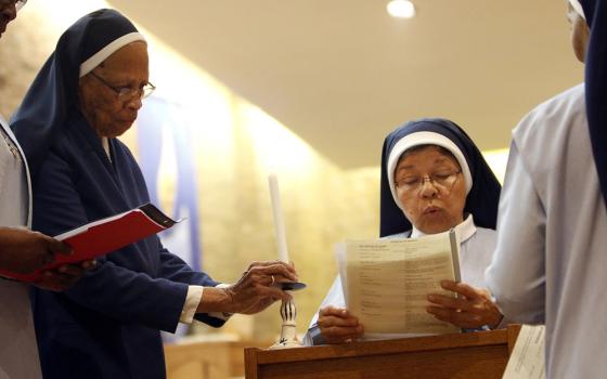 Sr. Mary Ann Baichan professes first vows