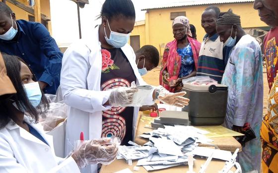 In Kaduna state, Nigeria, Sr. Rita Schwarzenberger works to promote peace. She also runs Hope for the Village Child Foundation, a local nonprofit organization Schwarzenberger told GSR that the nonprofit organizes routine health outreach programs in rural communities. (Provided photo)