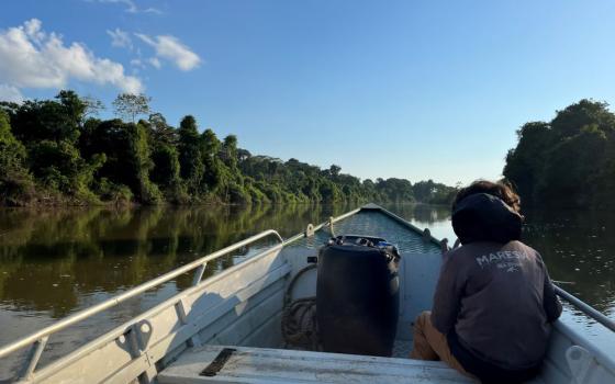  The Jaci Paraná River winds through Karipuna territory in the Amazon region of Brazil. There Sr. Laura Vicuña Pereira Mansohe accompanies indigenous peoples who serve as the vulnerable protectors of God's handiwork in the world's largest rainforest. (Ellie Hidalgo)