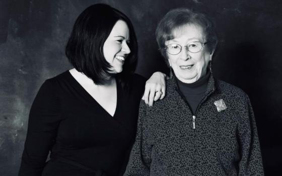 Erin Saiz Hanna (left) and Mercy Sr. Virginia Walsh (Courtesy of Erin Saiz Hanna)