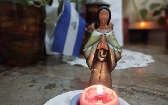 Espacio dedicado a la oración por Nicaragua. (Foto:Vuelo en V)