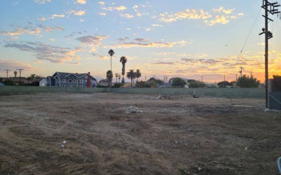 The former Jefferson Boulevard drill site in Los Angeles. (Photo courtesy of Richard Parks)