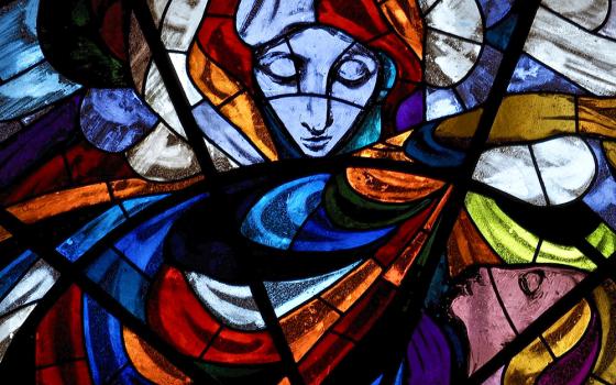 Stained glass at Fatima sanctuary (Dreamstime/Marion Meyer)