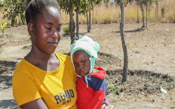 Carol Ntaulo and her 3-year-old daughter, Besa (Courtesy of Matilda Mubanga) 