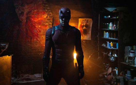 Charlie Cox returns as the title character in “Daredevil: Born Again” on Disney+. The series, a continuation of Netflix’s "Daredevil," also features Vincent D'Onofrio as his arch-nemesis.  (Marvel Television)