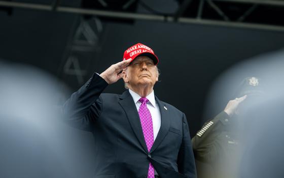 President Donald Trump delivers remarks at the 2025 U.S. Military Academy commencement at Michie Stadium on May 24, 2025, in West Point, New York. (Official White House Photo/Daniel Torok)