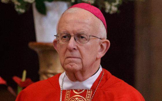 Archbishop John G. Vlazny of Portland, Ore., is pictured in a 2012 file photo, a year before he retired. Known for his pastoral care for immigrants and the Hispanic community, the retired prelate died May 23, 2025, at age 88 at his Beaverton residence. (CNS photo/Paul Haring)