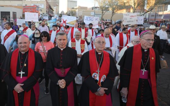 Wester at immigration protest 
