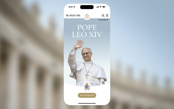 The new Vatican website features the new pope’s face on the homepage to serve as a welcoming image to visitors. (Courtesy of Vatican.va)
