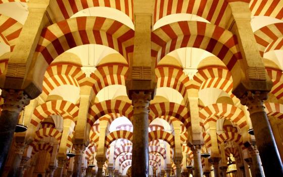 Interior of Cordoba cathedral