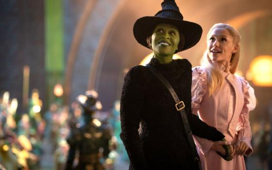 Cynthia Erivo (left) and Ariana Grande, who starred in the movie "Wicked," are nominated for a Grammy for Best Pop Duo/Group Performance for their duet "Defying Gravity."