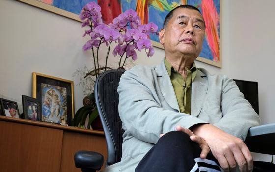 Jimmy Lai, a prominent Hong Kong Catholic, philanthropist and media mogul, is pictured in Hong Kong May 29, 2020. (OSV News/Reuters/Tyrone Siu)