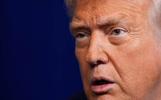 President Donald Trump speaks during a news conference at Mar-a-Lago Dec. 29, 2025, in Palm Beach, Fla. (AP/Alex Brandon)