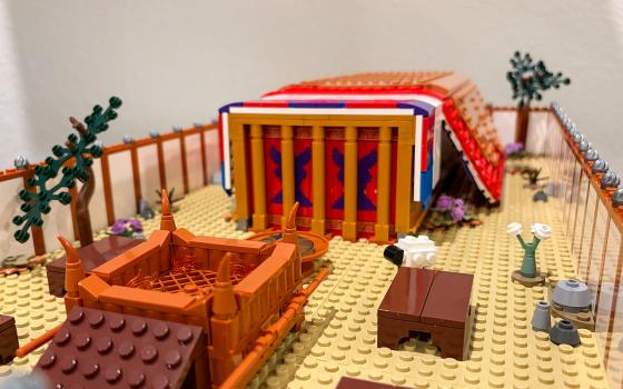 The Wilderness Tabernacle sold by Bible Bricks (RNS/Courtesy of Bible Bricks)