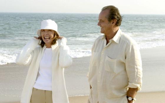 Diane Keaton and Jack Nicholson star in a scene from the 2003 movie "Something's Gotta Give." Keaton died Oct. 11 at age 79. (CNS/Columbia Pictures)