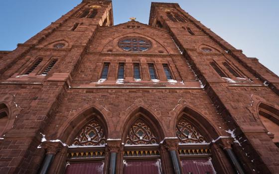 The Cathedral of Sts. Peter and Paul serves as the home church of the Roman Catholic Diocese of Providence, Rhode Island. A report released March 4 by the Rhode Island attorney general identified 75 clergy members who sexually abused more than 300 children since 1950.(AP/Charles Krupa)