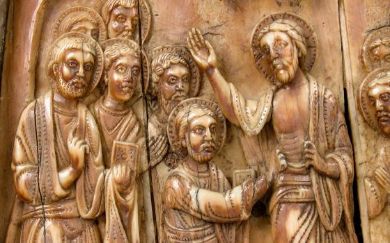 A 12th-century ivory plaque with Doubting Thomas (Wikimedia Commons/Metropolitan Museum of Art)