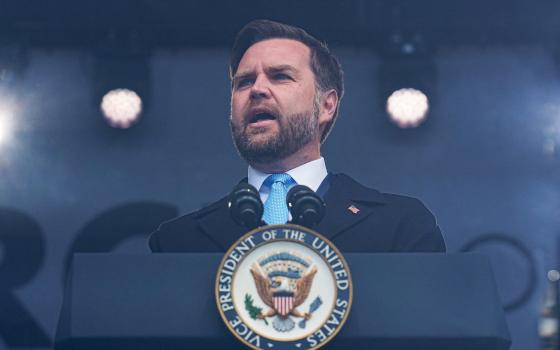 U.S. Vice President JD Vance speaks during the 53rd annual March for Life rally in Washington Jan. 23, 2026. (OSV News photo/Aaron Schwartz, Reuters)