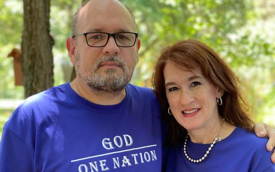 Scott Peyton and his wife Letitia are pictured in July 2020. Peyton is a Catholic deacon who in May 2024 appealed his excommunication after leaving the church in the aftermath of his son's abuse case. (Courtesy of Scott Peyton) 