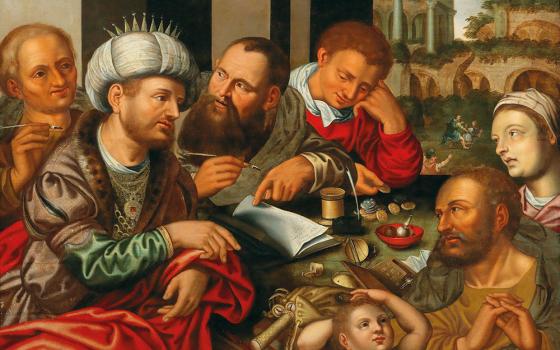 "The Parable of the Merciless Creditor," 16th-century painting by Flemish artist Jan Sanders Van Hemessen (Artvee)