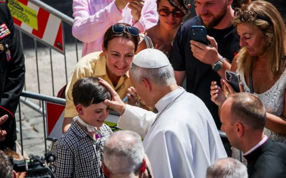 The pontiff prayed for peace in the Holy Land, and in Ukraine and Russia. He also prayed for Colombia following an earthquake there.