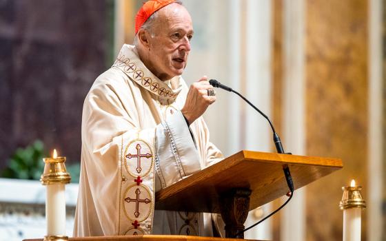 Washington Cardinal Robert McElroy gives his homily at a Labor Day Mass on Sept. 6, 2026, at the Cathedral of St. Matthew the Apostle in Washington. (OSV News/Catholic Standard/Mihoko Owada)