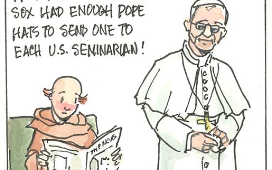 The Leo Chronicles: A White Sox pope hat for every U.S. seminarian? Leo suggests sending them something else.