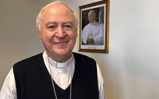 Archbishop Renzo Pegoraro, president of the Pontifical Academy for Life (NCR photo/Justin McLellan)