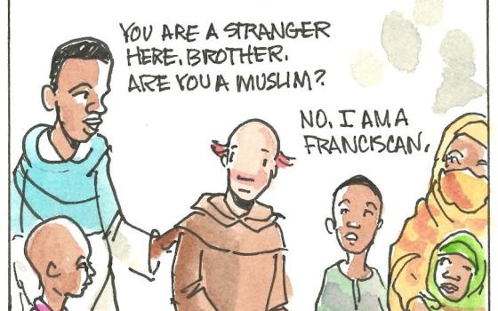 Brother Leo finds himself in Mogadishu, Somalia.
